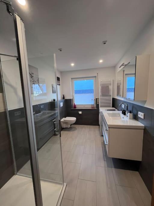 Modern Und Rustikal Mit Kamin Ferienwohnung Kohlert 바트베르레부르크 외부 사진