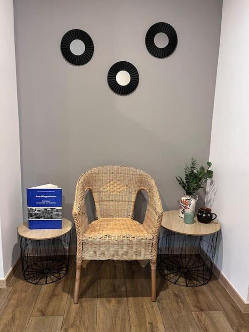 Modern Und Rustikal Mit Kamin Ferienwohnung Kohlert 바트베르레부르크 외부 사진
